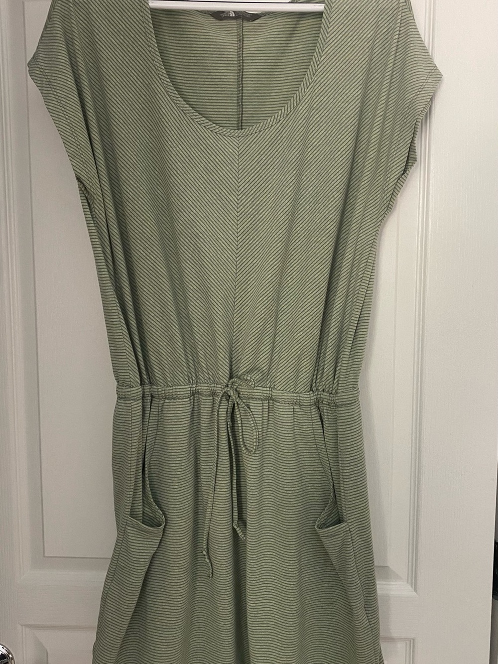 The North Face Sage Green Scoop-Neck Drawstring Tunic